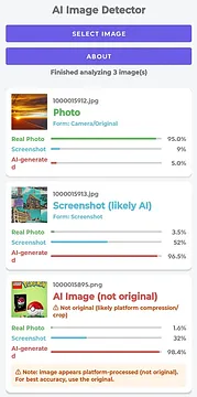 AI Image Detector V2 screenshot 4