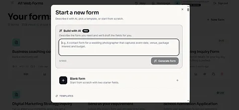 AllWebForms screenshot 4