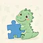 Dinosaur Puzzle for Kids