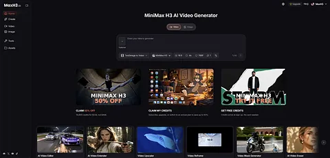MiniMax H3: Free AI Video Generator With Sound | MaxH3 screenshot 3