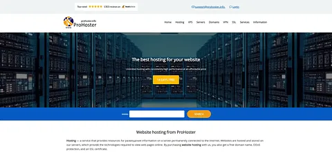 ProHoster screenshot 1