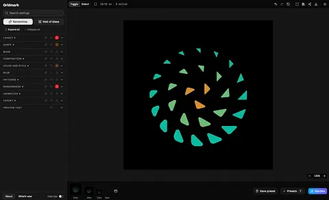 Gridmark screenshot 2
