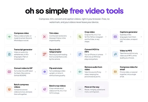 Oh So Video screenshot 1