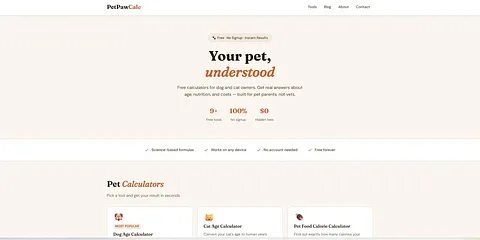 PetPawCalc screenshot 3
