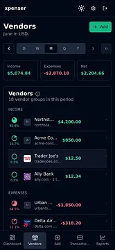 xpenser screenshot 1
