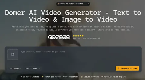 Domer AI screenshot 1
