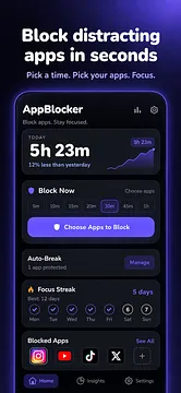 AppBlocker screenshot 1