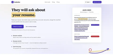 Resbetter screenshot 2