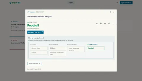 PickChill screenshot 2