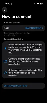 Swimcast screenshot 4