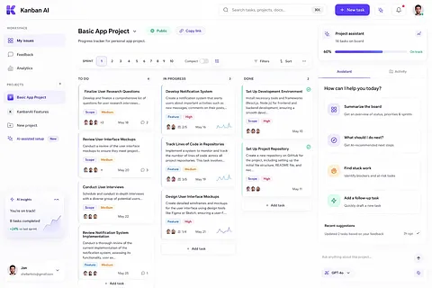 Kanban AI screenshot 1