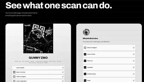 SumQR screenshot 1