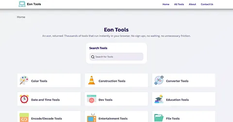 Eon Tools screenshot 1
