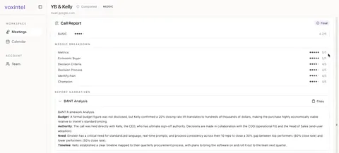 VoxIntel screenshot 2
