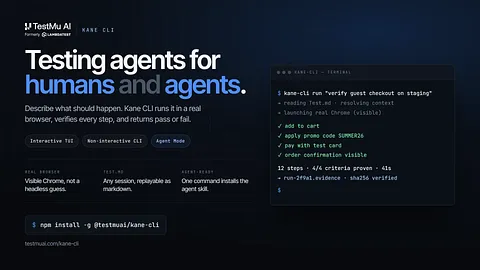 Kane CLI by TestMu AI screenshot 1