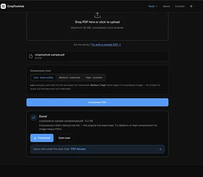 CrispToolHub screenshot 4