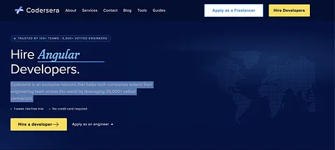 Codersera screenshot 1