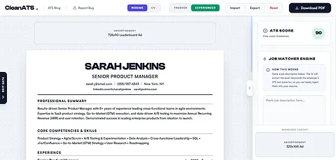 CleanATS screenshot 4