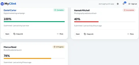 MyClint screenshot 3