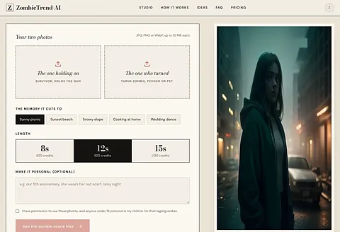 ZombieTrend AI screenshot 2