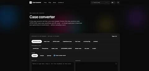 Simple Case Converter screenshot 1