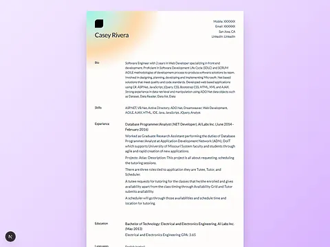 Zestume screenshot 2