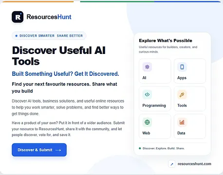 ResourcesHunt screenshot 1