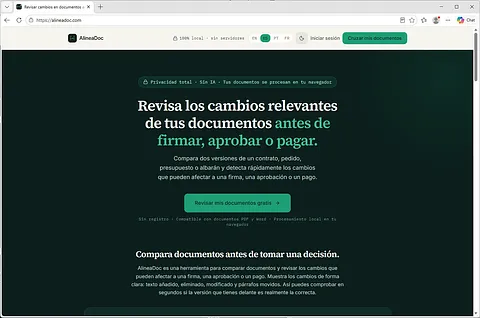 AlineaDoc screenshot 1