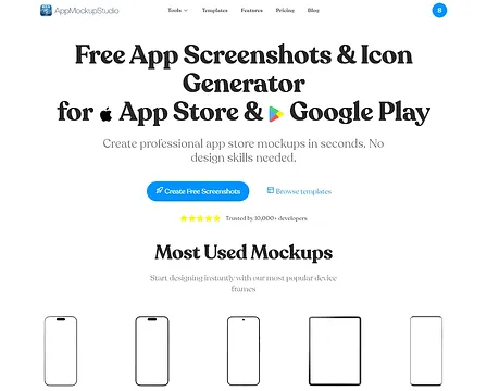 App Mockup Studio screenshot 1