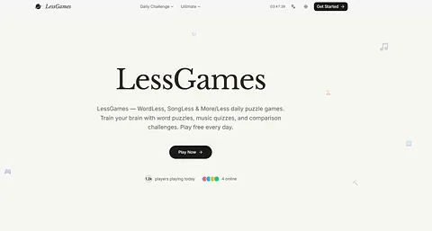 LessGames screenshot 1