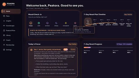 Peakora screenshot 4