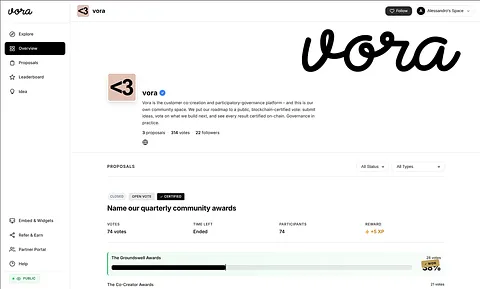 Vora screenshot 3