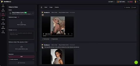 Yevideo - AI Video and Image Platform screenshot 2