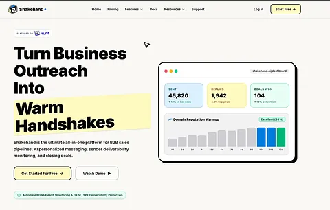 Shakehand screenshot 1