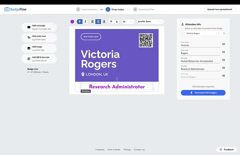 BadgeFlow screenshot 2