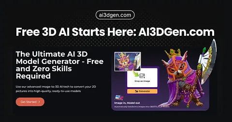 AI3DGen screenshot 1