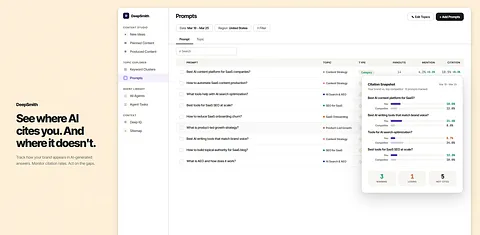 DeepSmith screenshot 2