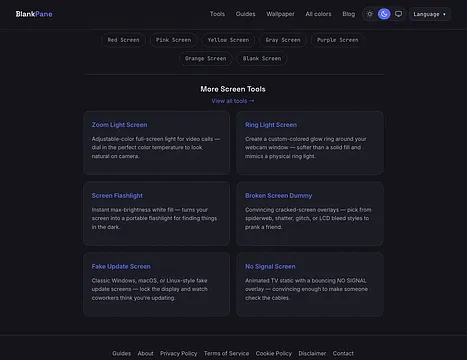 BlankPane screenshot 2