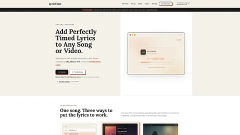 LyricTime screenshot 1