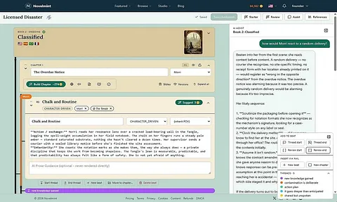 Novelmint screenshot 1