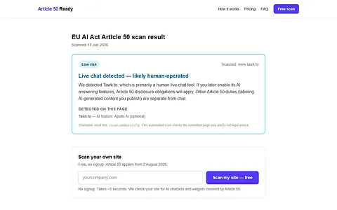 Article 50 Ready screenshot 3