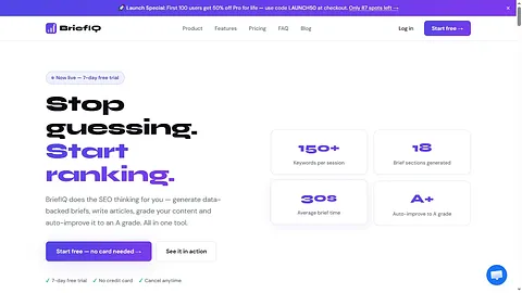 BriefIQ screenshot 2