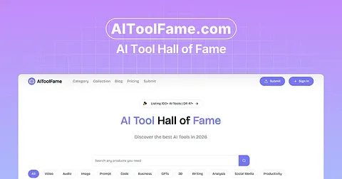 AIToolFame screenshot 1