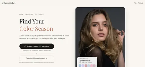 MySeasonColors screenshot 1