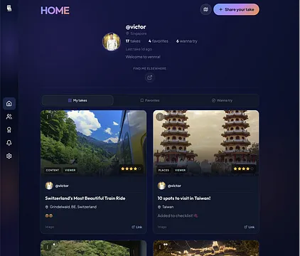 Vennra screenshot 3