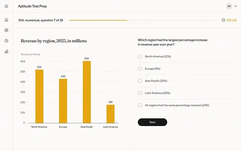 Aptitude Test Prep screenshot 1