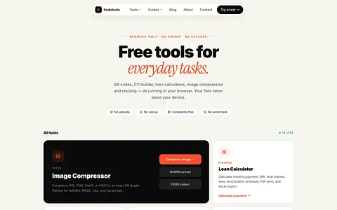 Kodotools screenshot 3