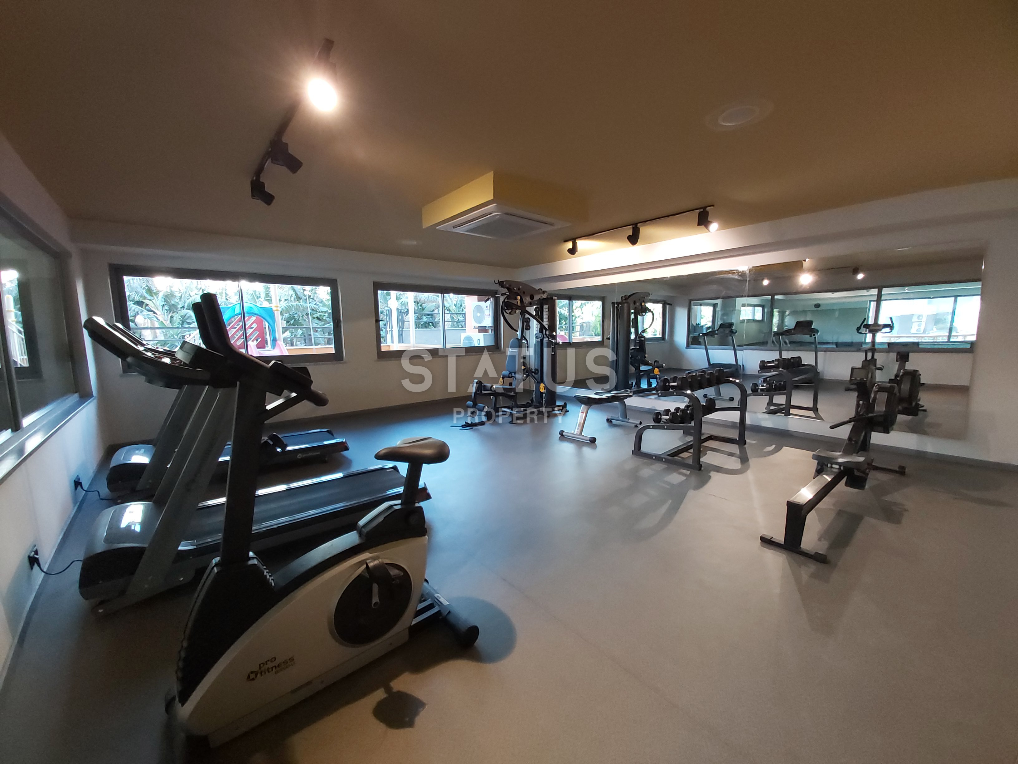 Apartment 2+1 with sea and mountain views in a luxury complex. 100 m2. Kestel, Alanya. фото 12