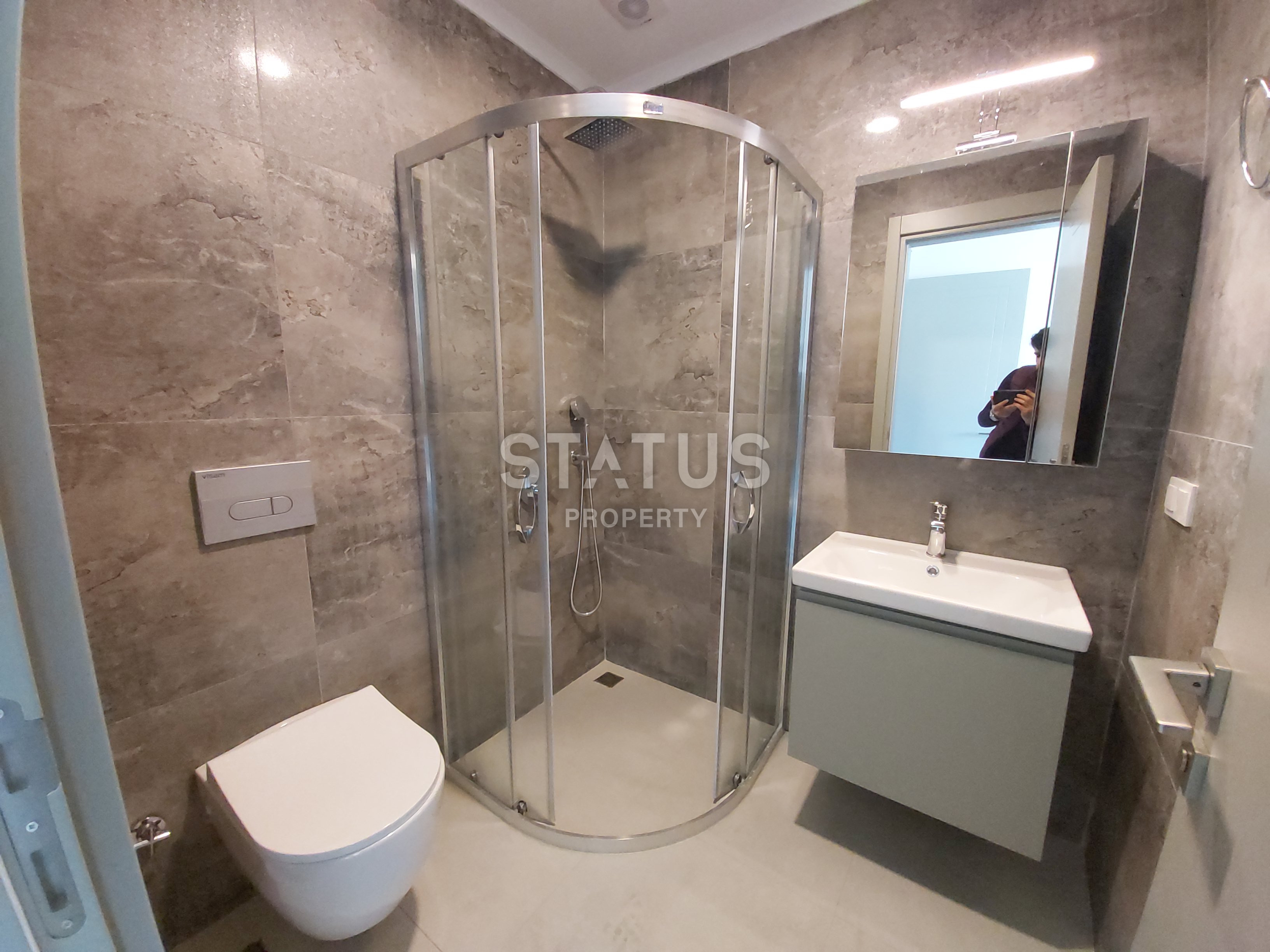 Apartment 2+1 with sea and mountain views in a luxury complex. 100 m2. Kestel, Alanya. фото 22