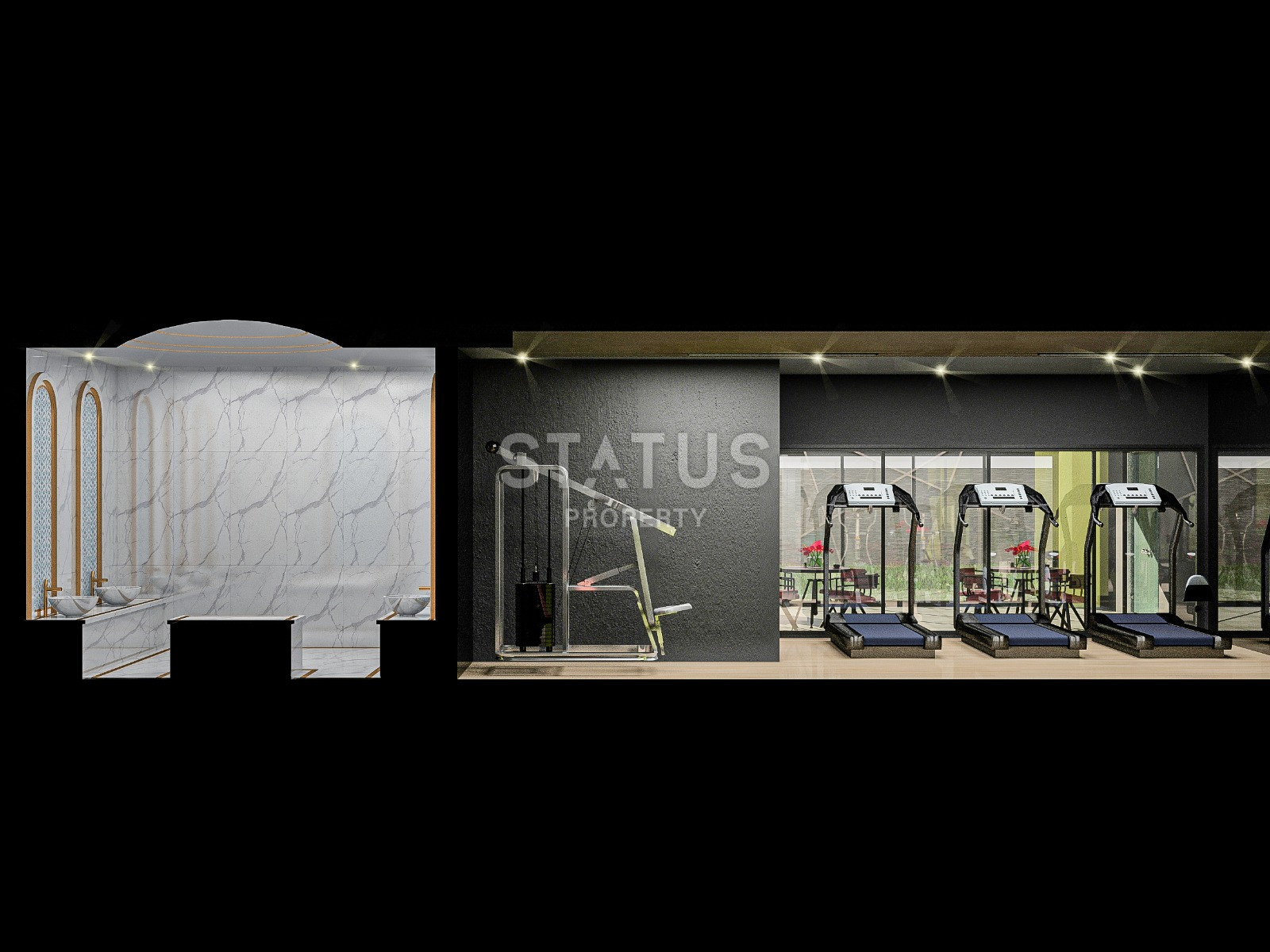 Комплекс в Авсалларе с различными планировками, 50 – 165 м2 фото 4